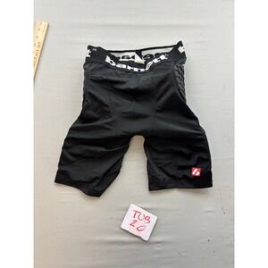 Barnett XS Padded Compression Shorts Black Football Rugby Protective Gear